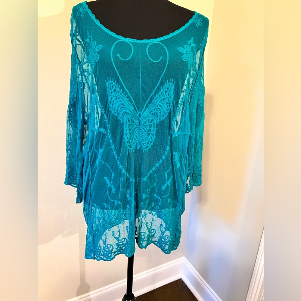 Ladies Urban Mangoz Lace Top (New)